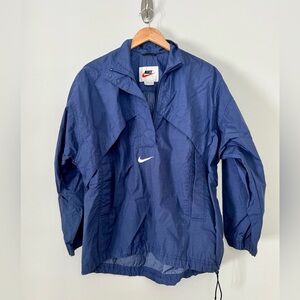 Nike Vintage 90s Blue Windbreaker